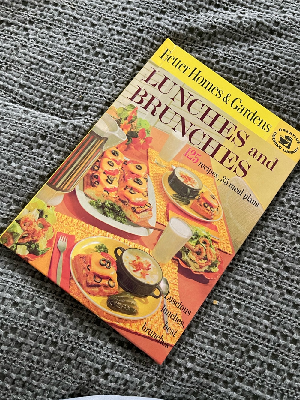 New Vintage 1963 Better homes & gardens lunches and brunches cook book